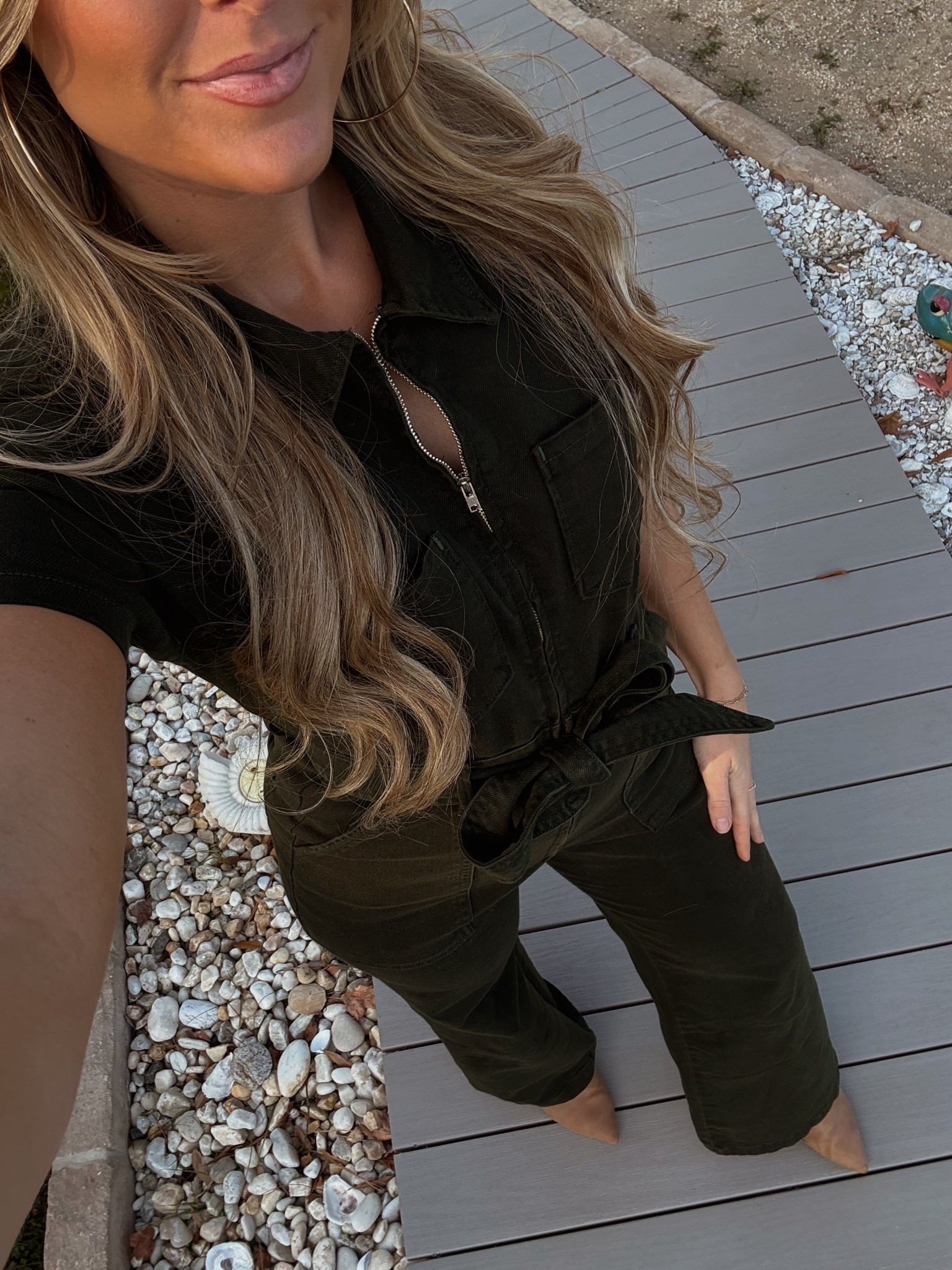 The cutest jumpsuit! Unfortunately the exact color is sold out, but I linked similar options from the exact brand🤍 wearing a size 2 

#LTKSeasonal #LTKFindsUnder100 #LTKStyleTip