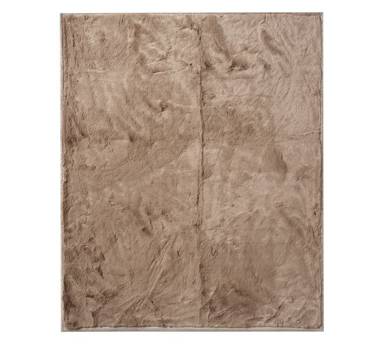 Faux Fur Alpaca Throws | Pottery Barn (US)