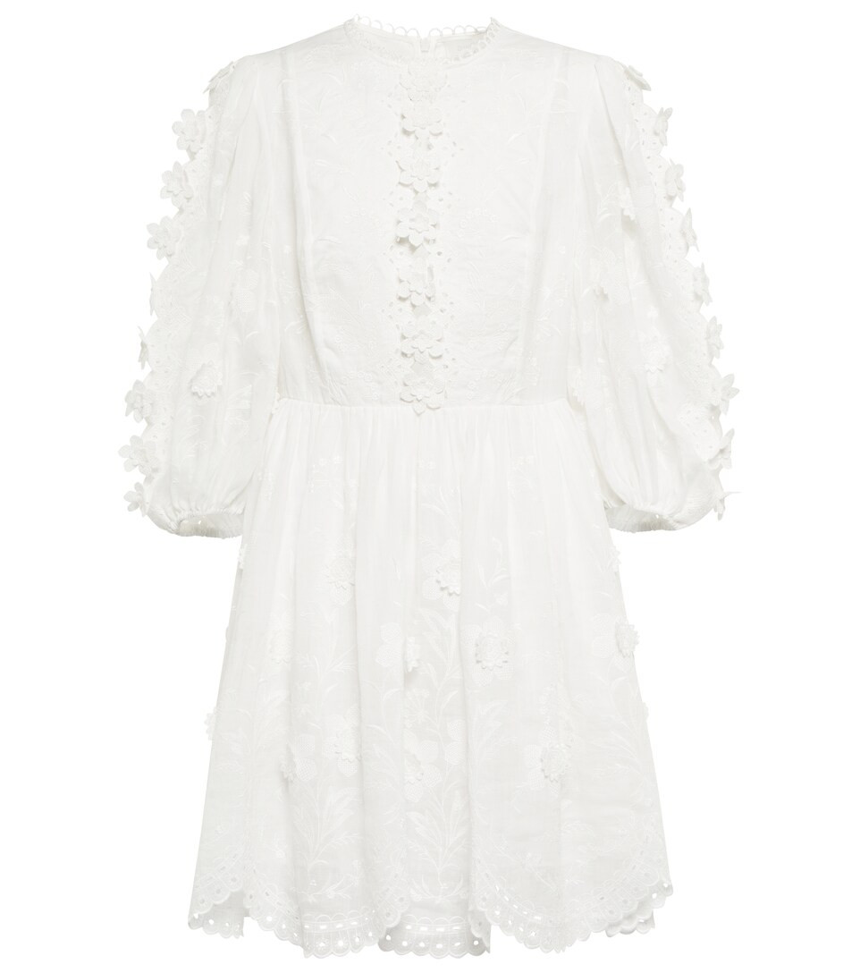 Minikleid Rosa aus Ramie | Mytheresa (DACH)