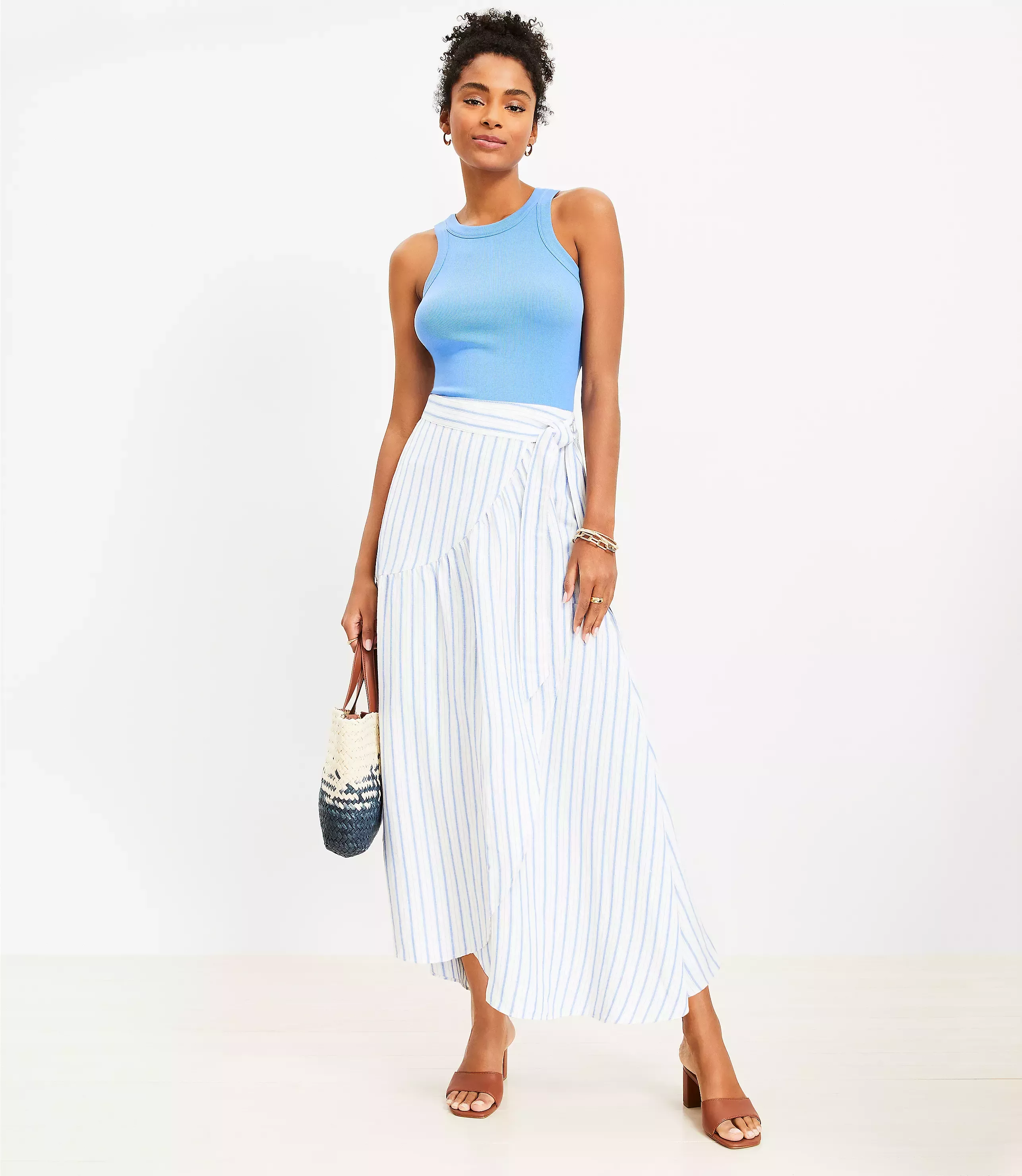 Loft petite 2025 maxi skirt