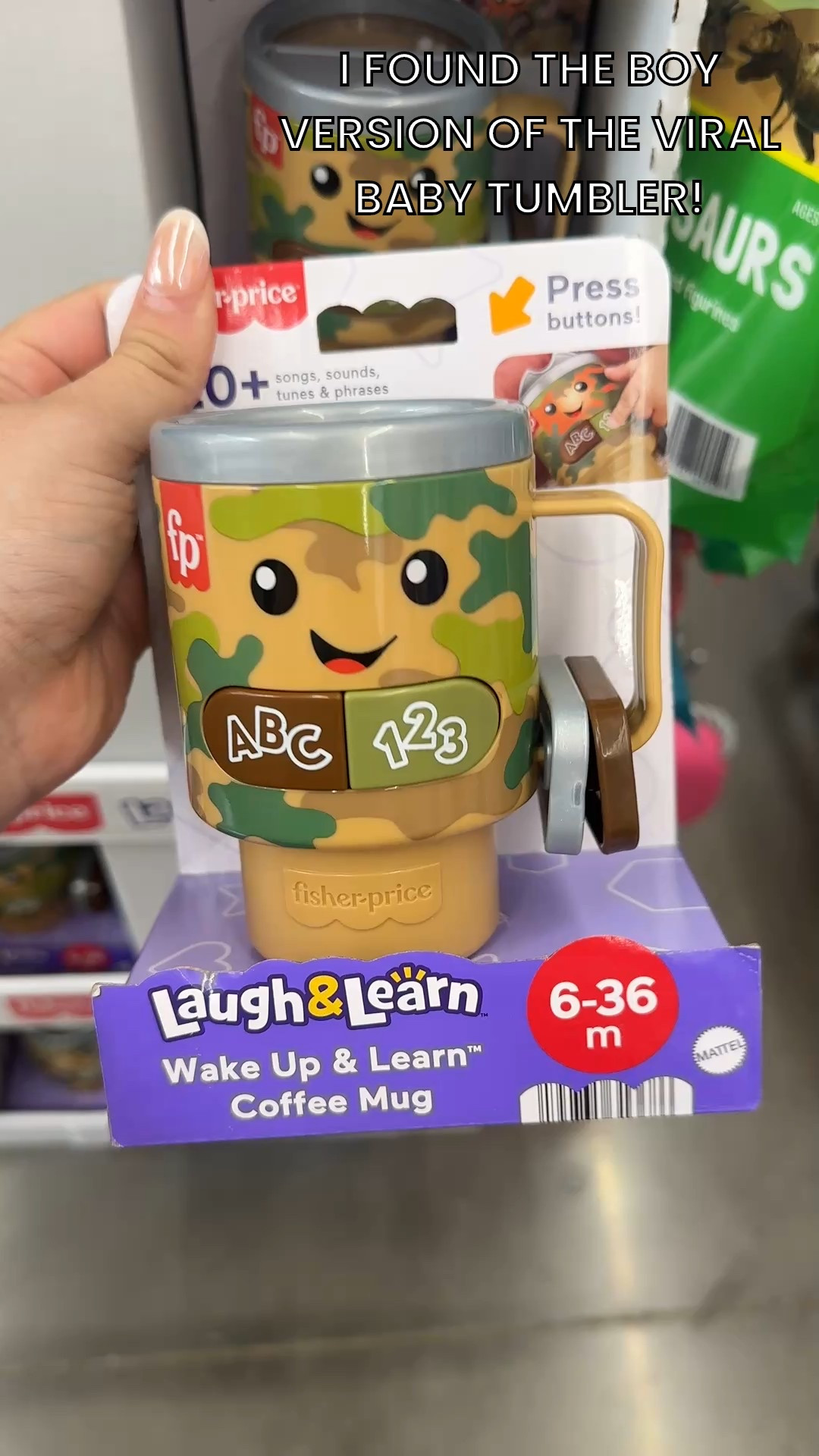 This is my first Tumblr always sells out and I’ve only seen the girl version but at my latest Walmart run I found the boy version and it is so cute!! 

#LTKBaby #LTKWatchNow #LTKKids