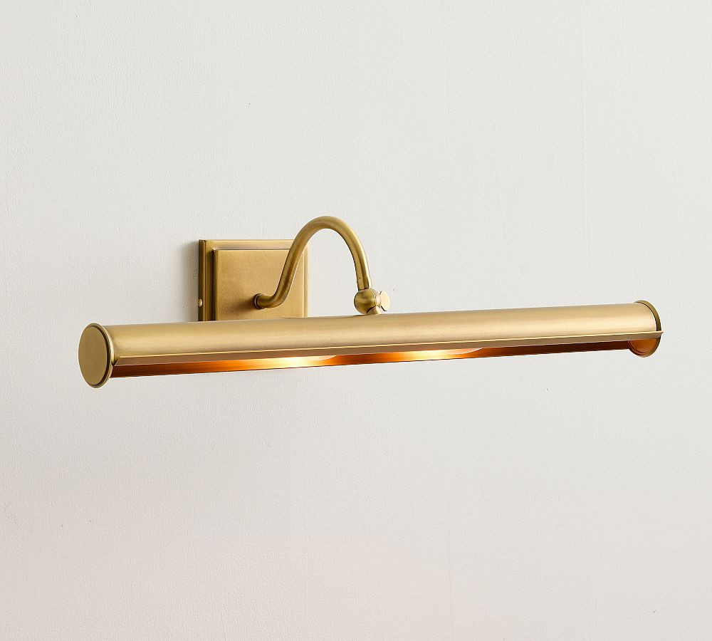 Palmer Metal Picture Light Sconce (15"-24") | Pottery Barn (US)