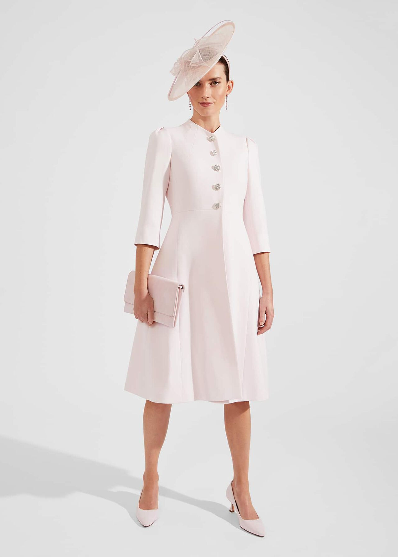 Chara Fit And Flare Coat | Hobbs