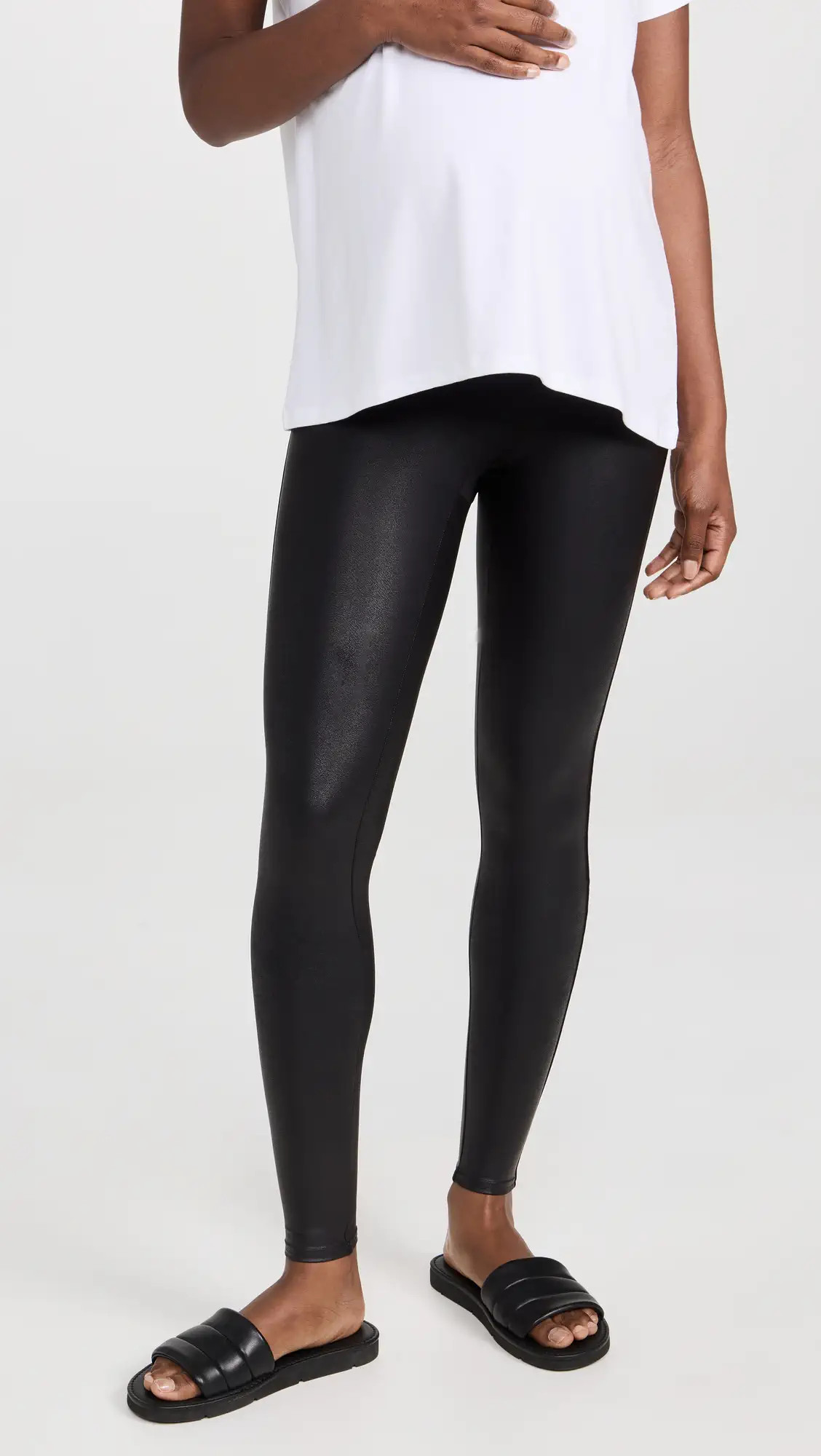 SPANX Mama Faux Leather Leggings | Shopbop | Shopbop