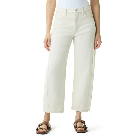 Gloria Vanderbilt Swan Series Women's Barrel Jeans, Sizes 2-18 | Walmart (US)