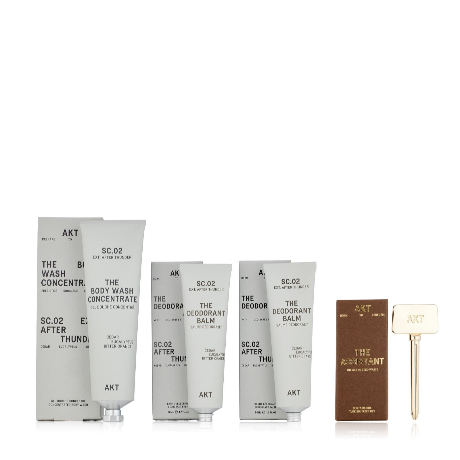 AKT The Deodorant Balm & Body Wash Concentrate | QVC UK