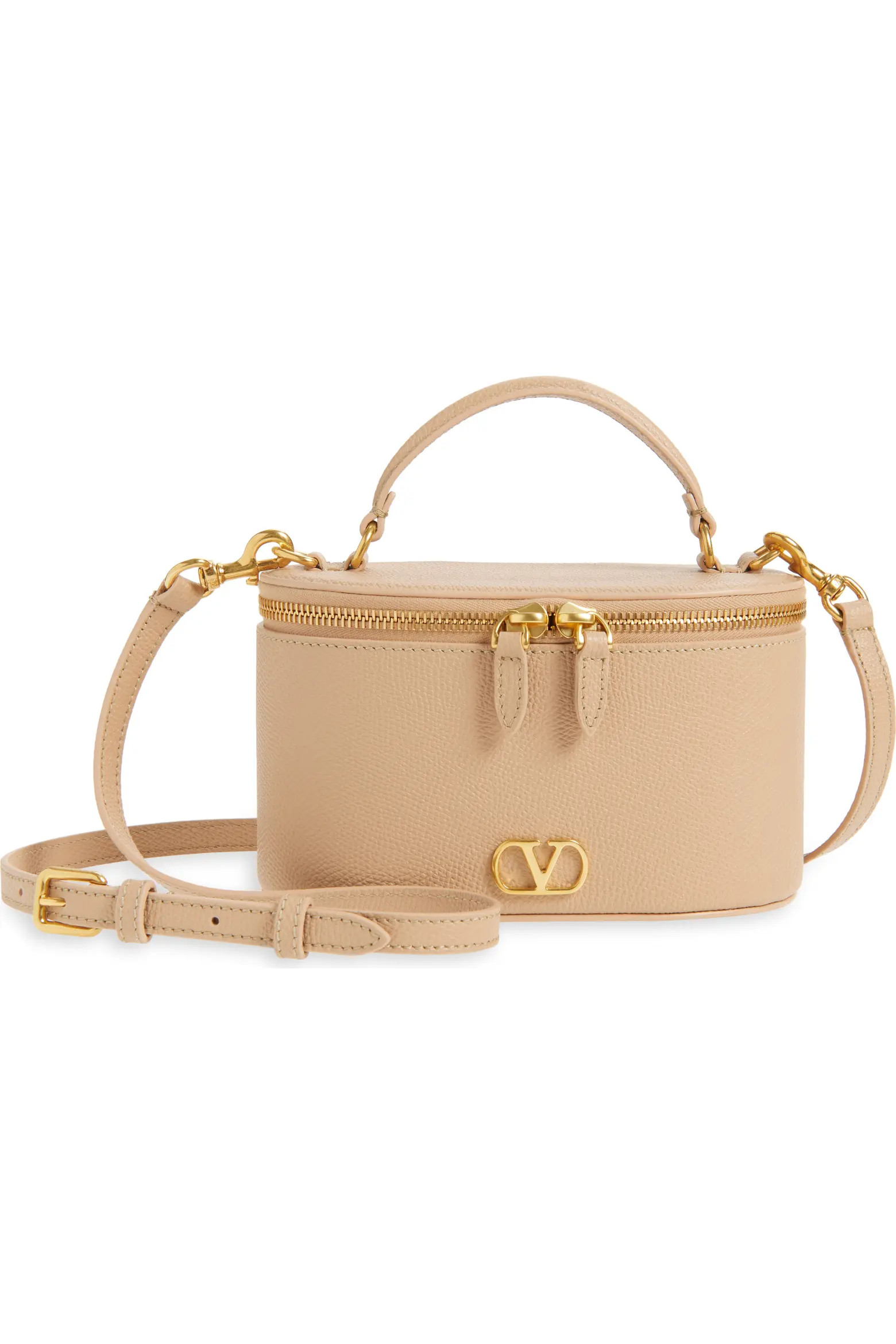 VLOGO Signature Leather Vanity Case (Women) | Nordstrom | Nordstrom