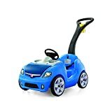 Amazon.com: Step2 Whisper Ride II Ride On Push Toy Car, Blue – Ride On Car With Included Seat B... | Amazon (US)