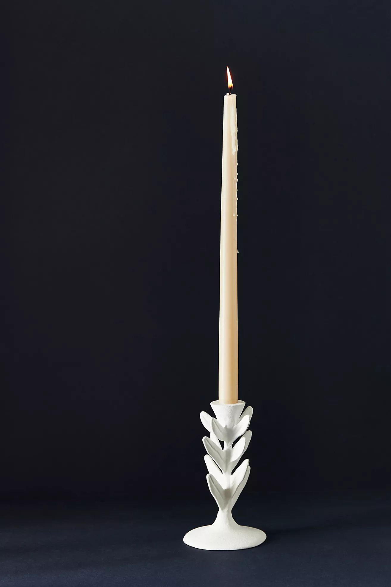 Flora Taper Candlestick | Anthropologie (US)