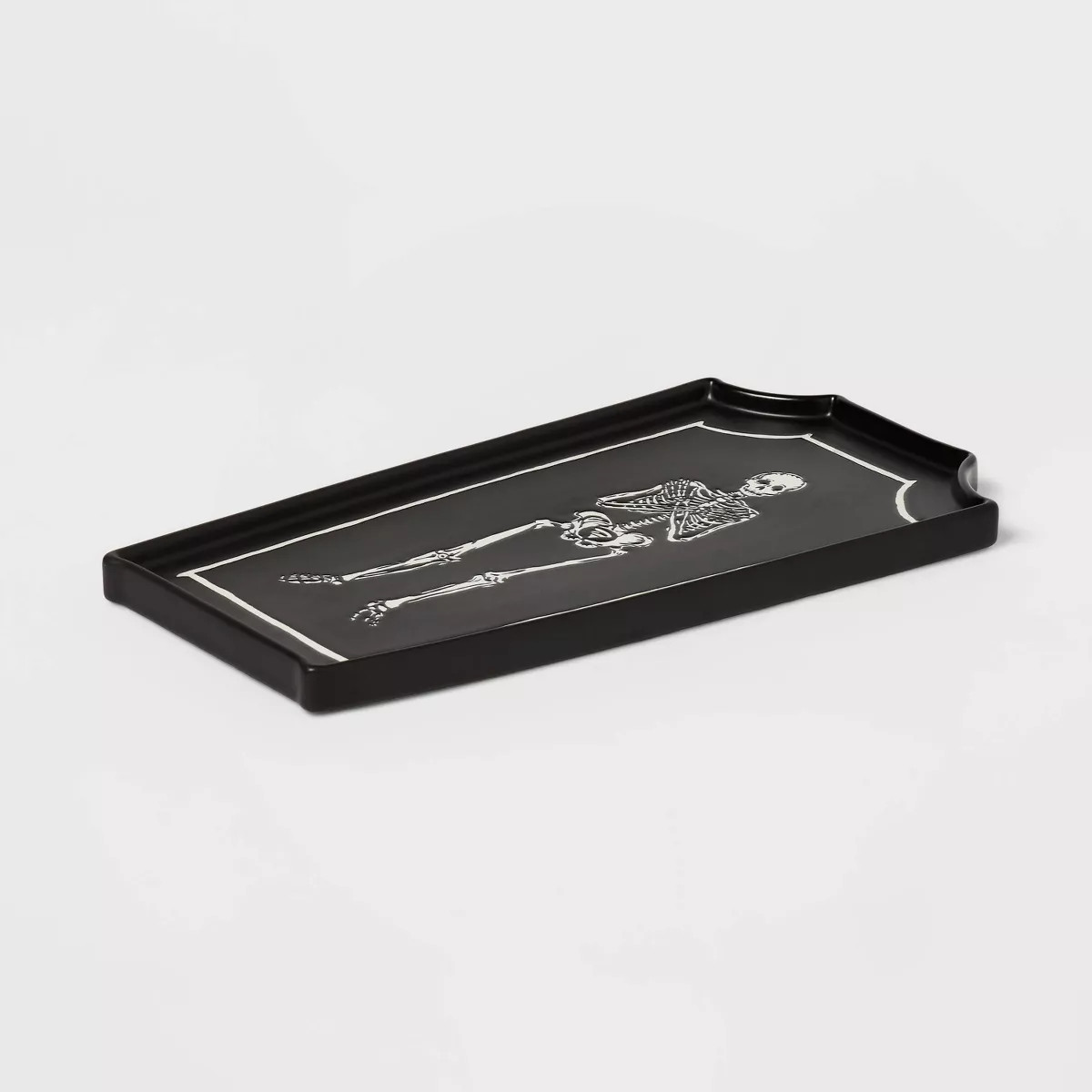 Halloween Skeleton Stoneware Platter - Threshold™ | Target