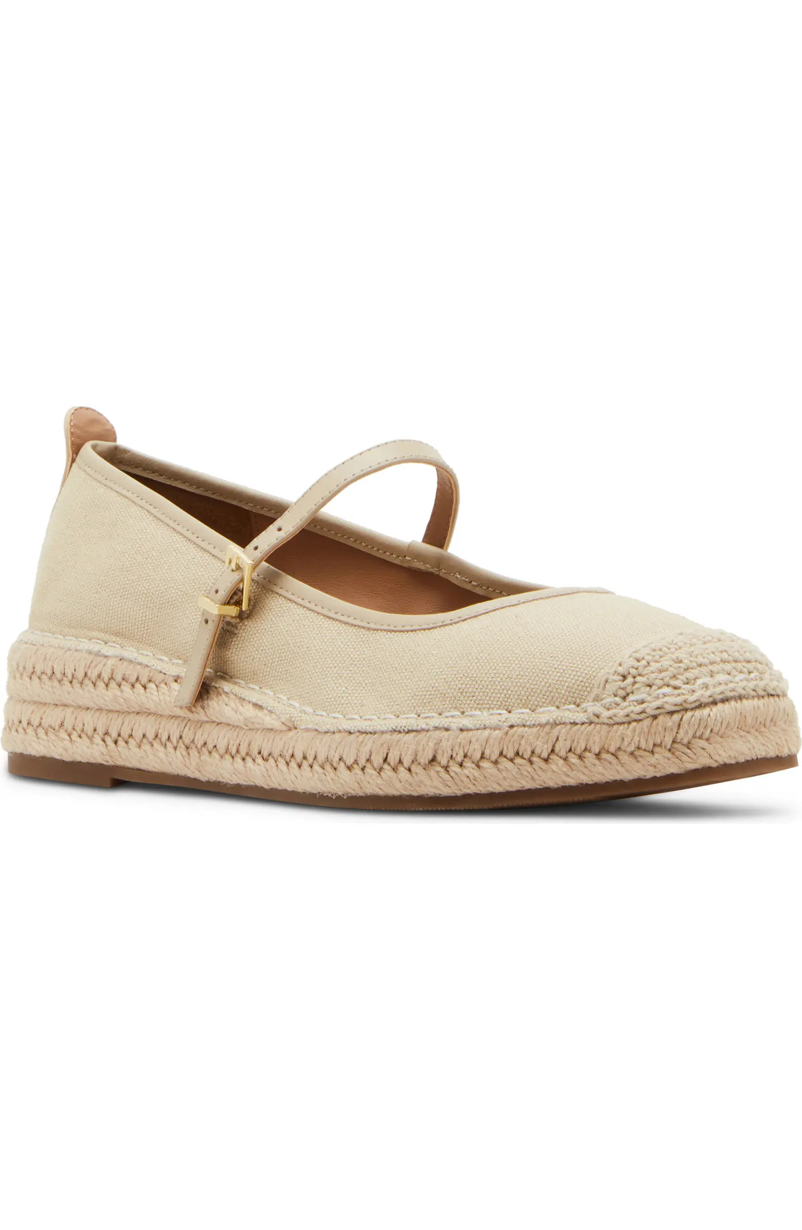 Hanah Waterproof Espadrille Mary Jane Flat (Women) | Nordstrom Rack