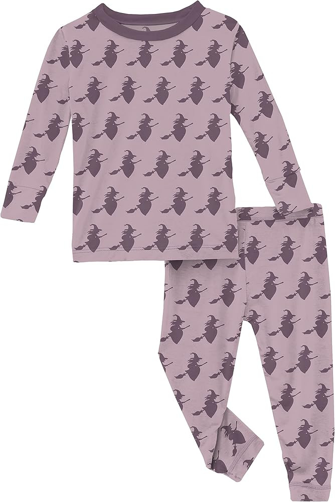 KicKee Halloween Celebrations Pajama Set, Long Sleeve, Long Pants, Snug Fit Pajamas | Amazon (US)