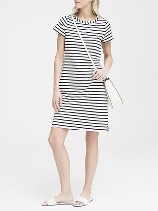Stripe T-Shirt Dress | Banana Republic US