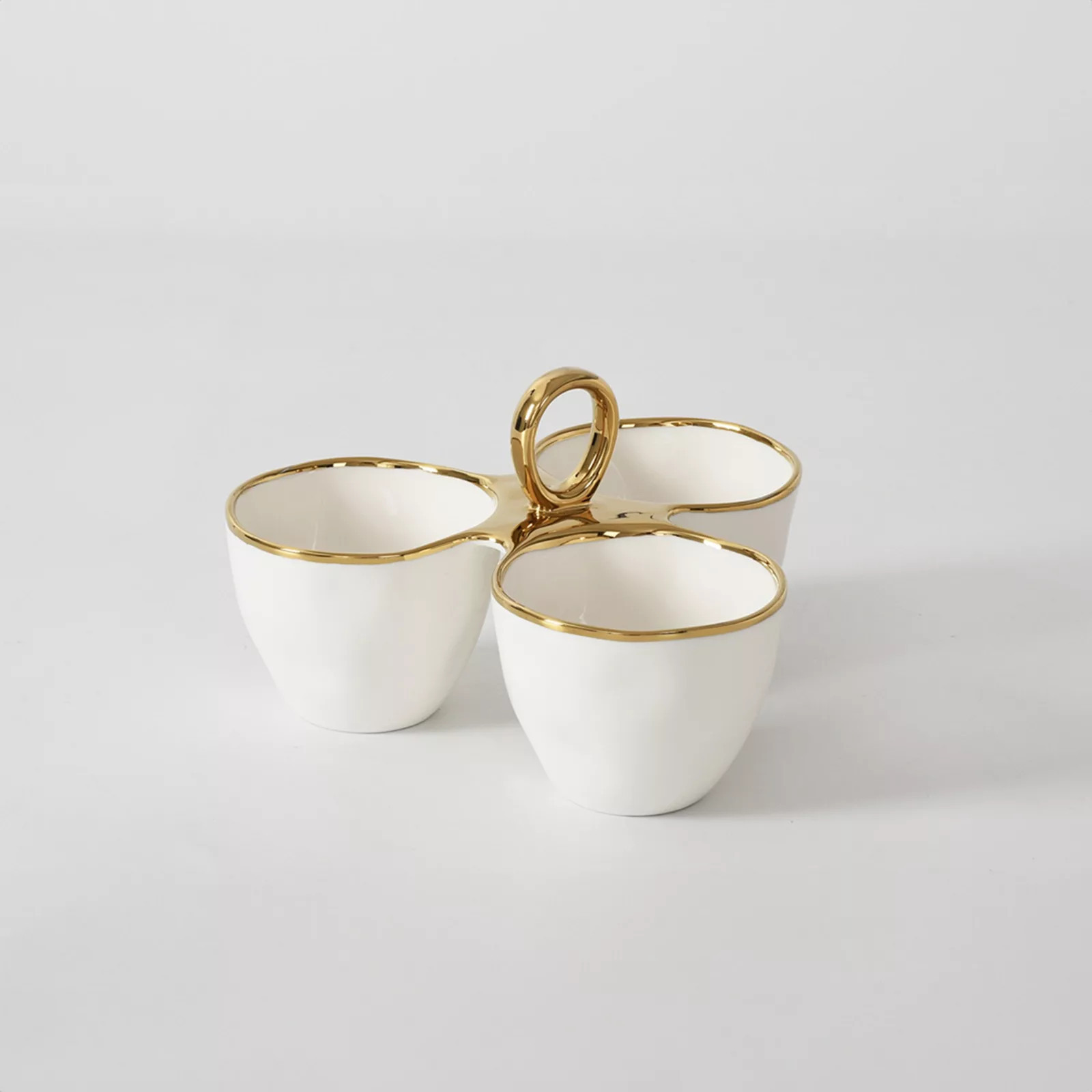 Pampa Bay Golden Handles 3 Part Server, White Gold | Kohl's