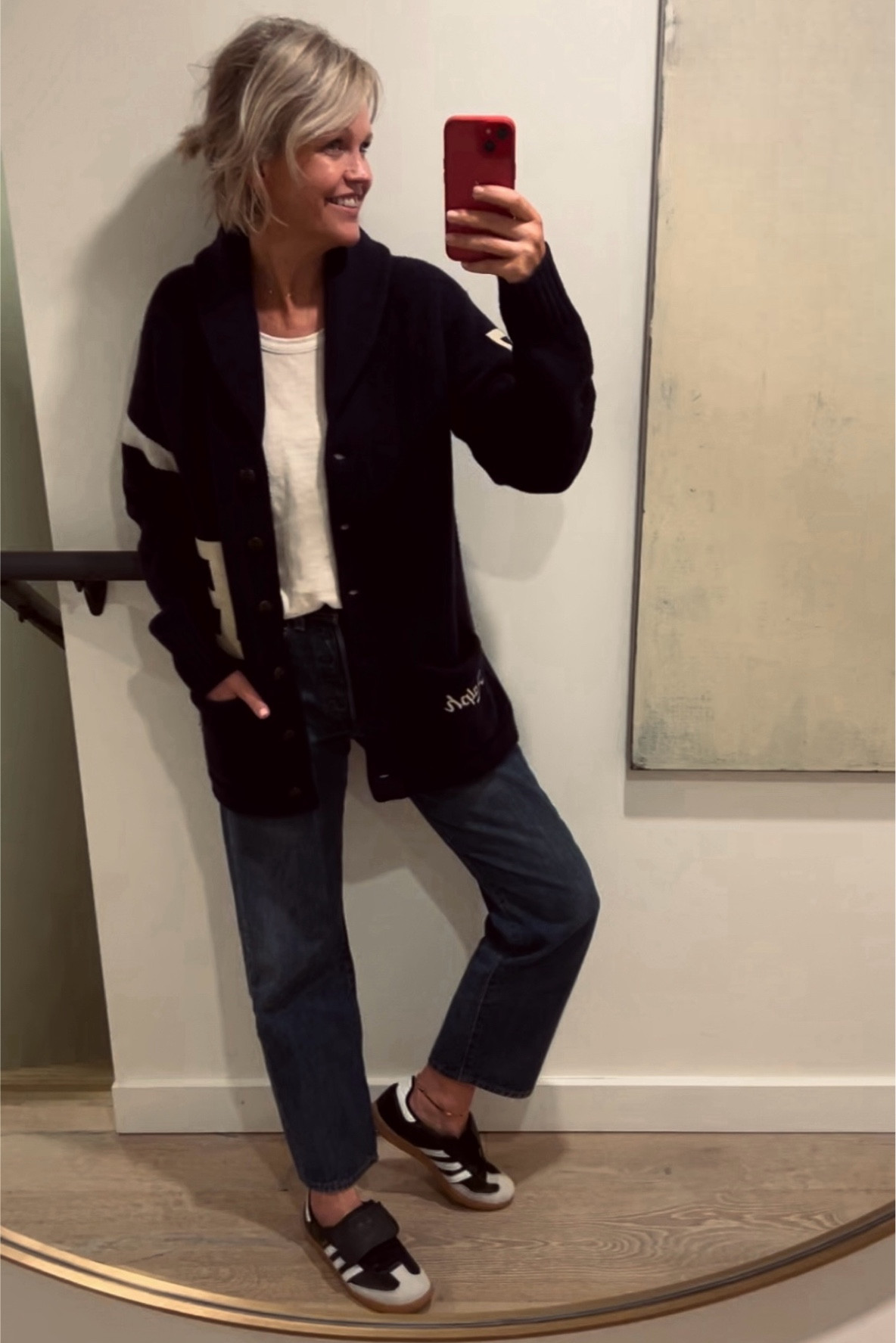 Visiting kids in college fit ☺️

#LTKOver40 #LTKStyleTip