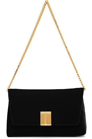 Black Velvet Mini Bag | SSENSE