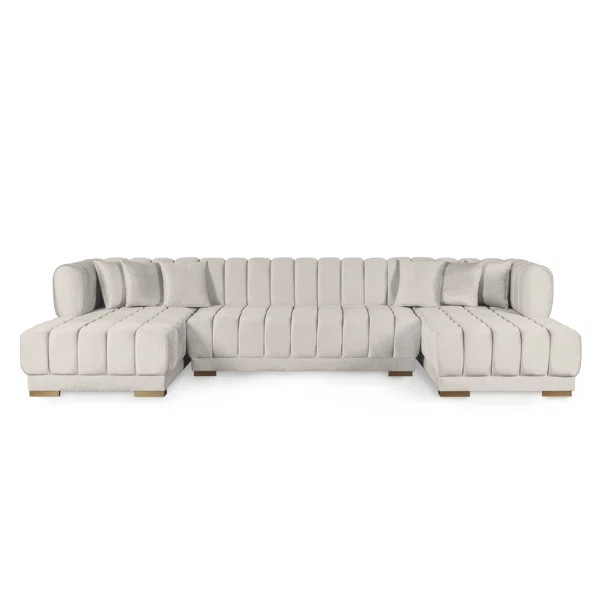 Kaliey 3 - Piece Upholstered Sectional | Wayfair North America