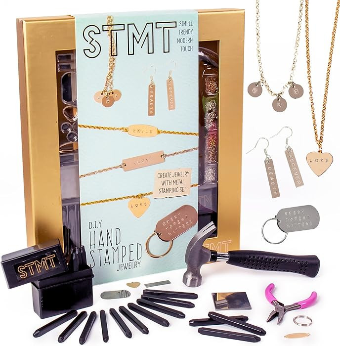 STMT D.I.Y. Hand Stamped, DIY Personalized Stamp Jewelry, Bead Kits for Kids
        Great Teenag... | Amazon (US)