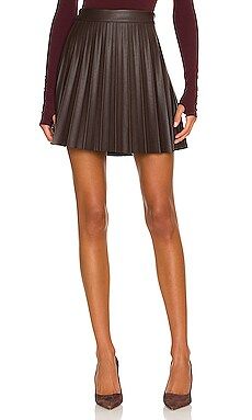 BB Dakota by Steve Madden Come Correct Skirt in Dark Brown from Revolve.com | Revolve Clothing (Global)