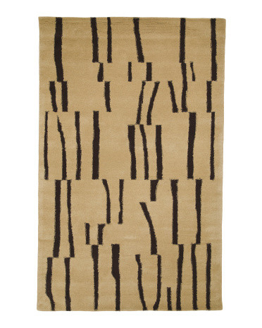Wool Hand Tufted Contemporary Area Rug | Marshalls