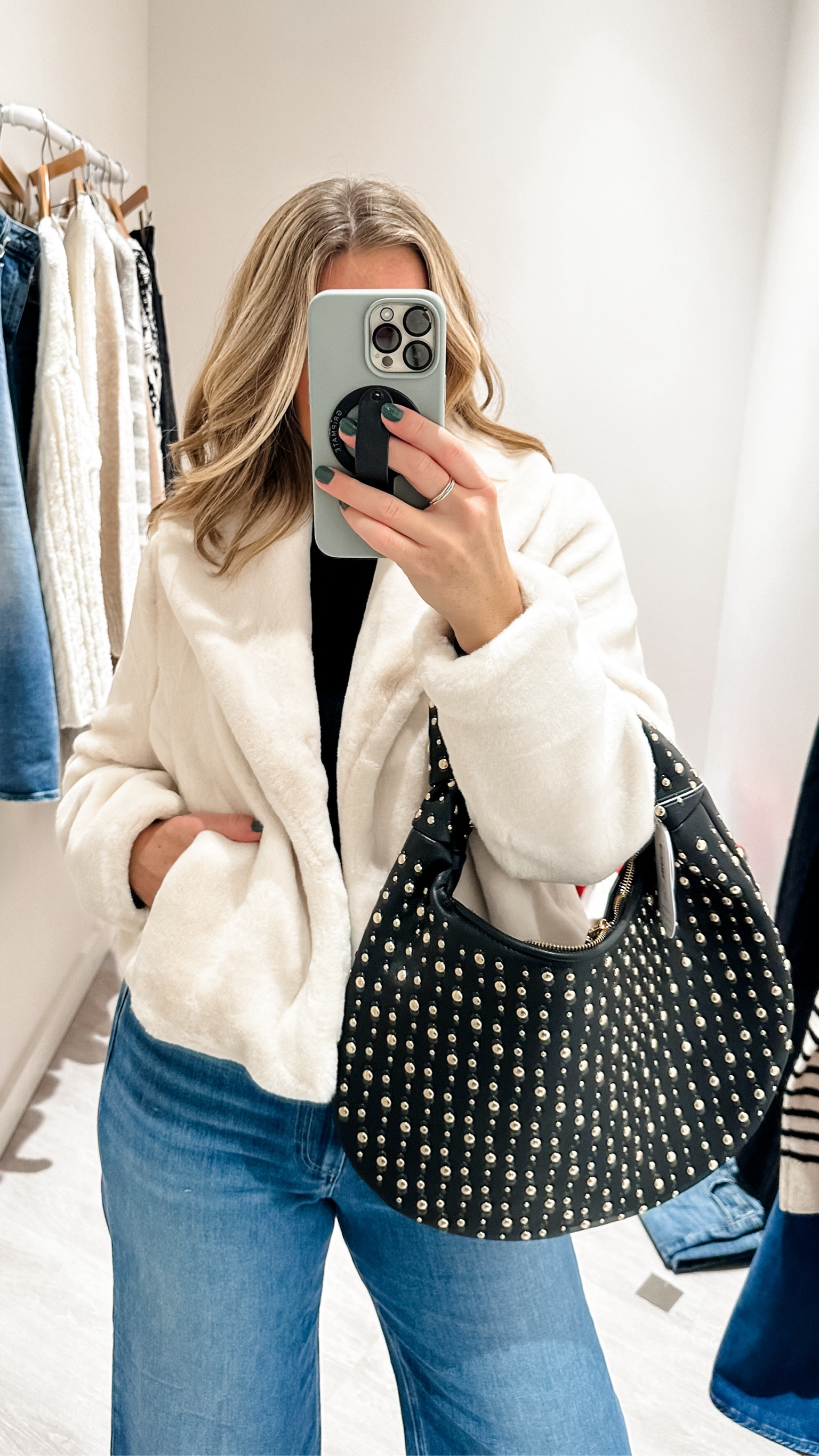 Oh em gee!! Medium faux fur jacket, small top and 29 jeans. 


#LTKGiftGuide #LTKHoliday #LTKCyberWeek