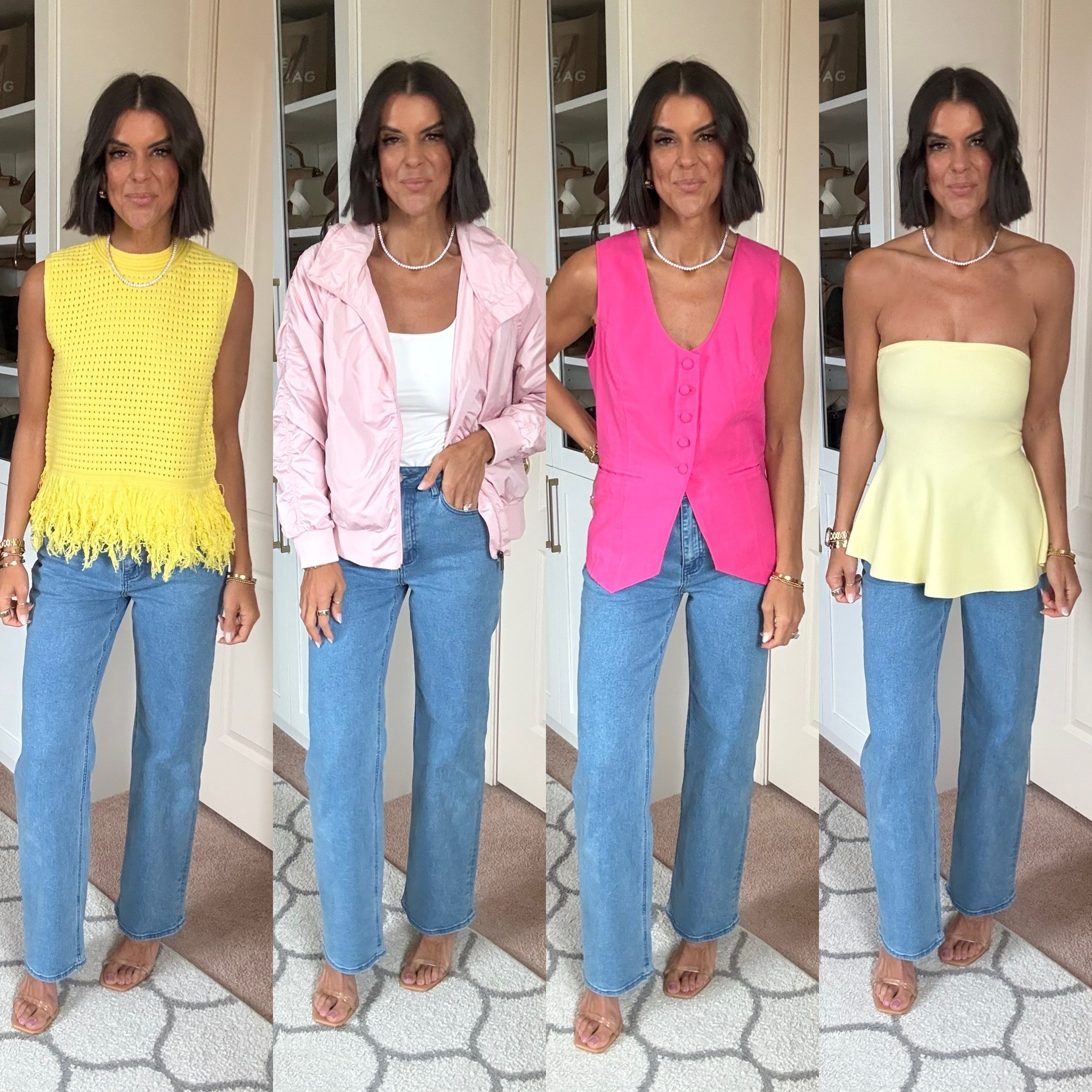 Size small in all. Jeans fit tts.

#LTKSeasonal