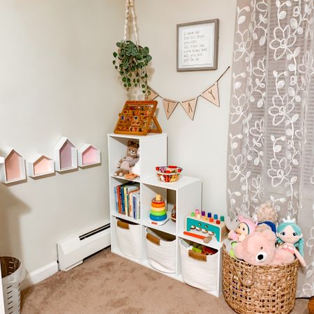 I just love reorganizing our girls play space — now that she’s getting older, she loves having options and this is the perfect way to switch out her toys in an organized way!

Target // target kids // nursery decor // nursery storage // kids storage // toy storage

#LTKbaby #LTKhome #LTKkids