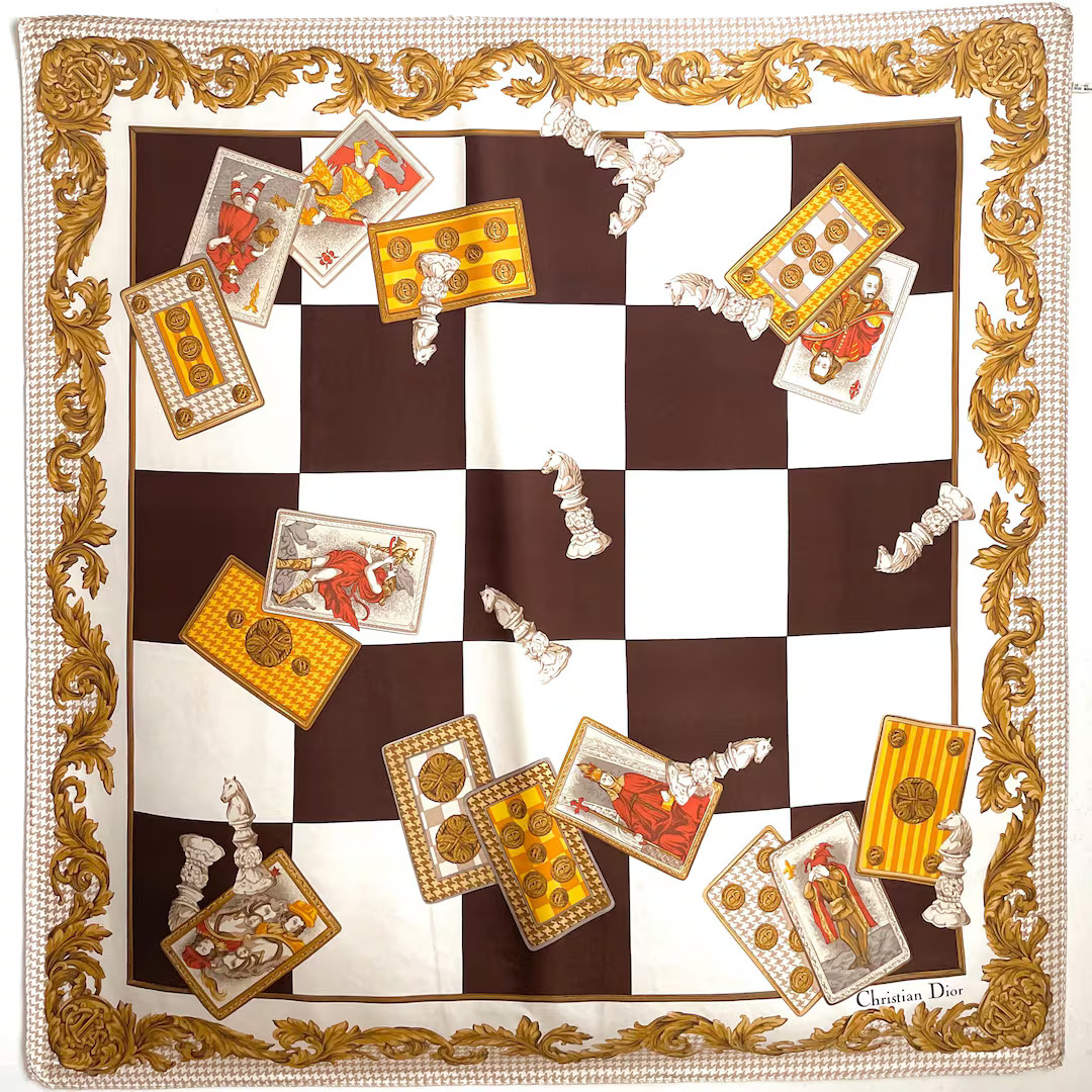 Vintage Christian Dior Silk Scarf Neckscarf Headscarf Accessories Women Summer Fashion-free Shipp... | Etsy (US)