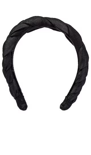 Ingrid Headband in Black | Revolve Clothing (Global)