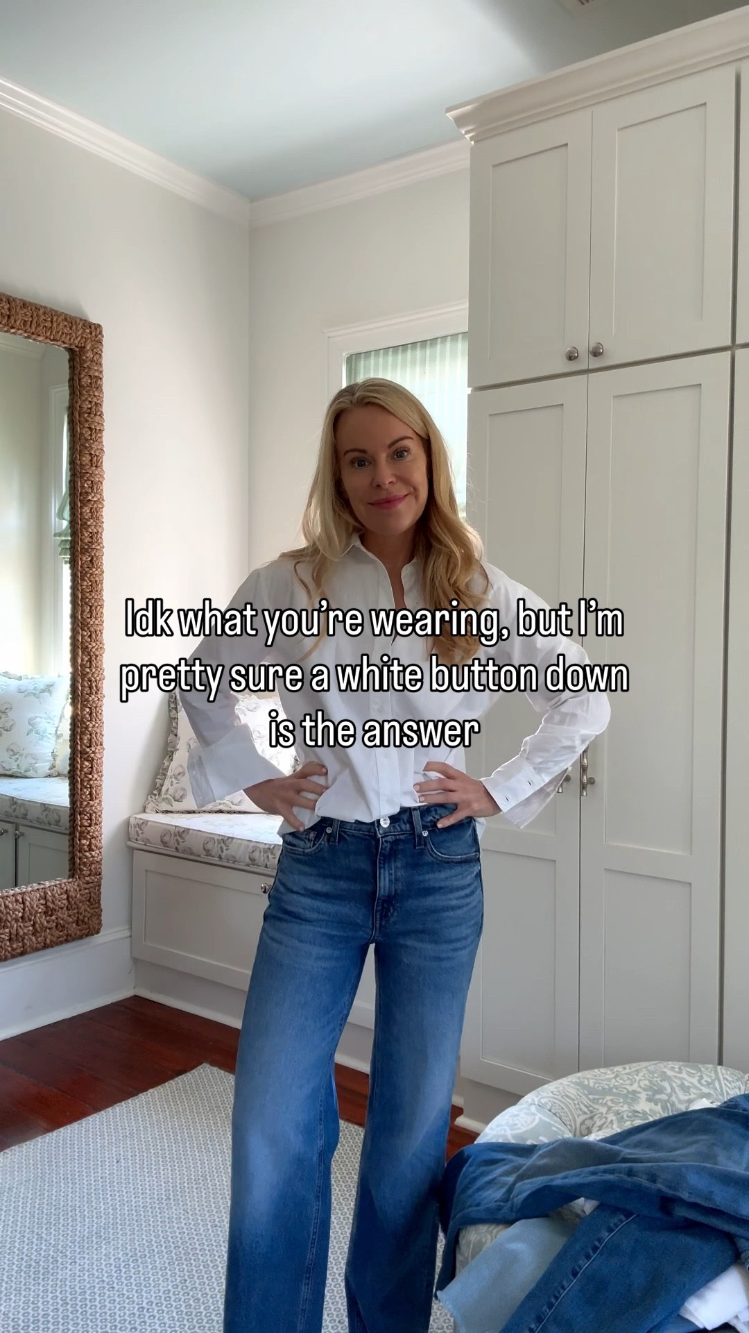 The BEST white button down is 25% off today. This never happens.  

#LTKOver40 #LTKootd #LTKSaleAlert