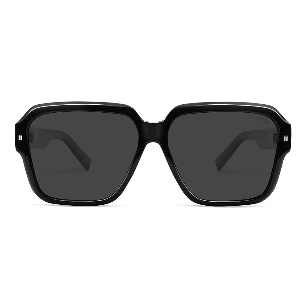 SOJOS Classic Polarized Sunglasses for Women Trendy Square Ladies Sunnies SJ2380 | Amazon (US)