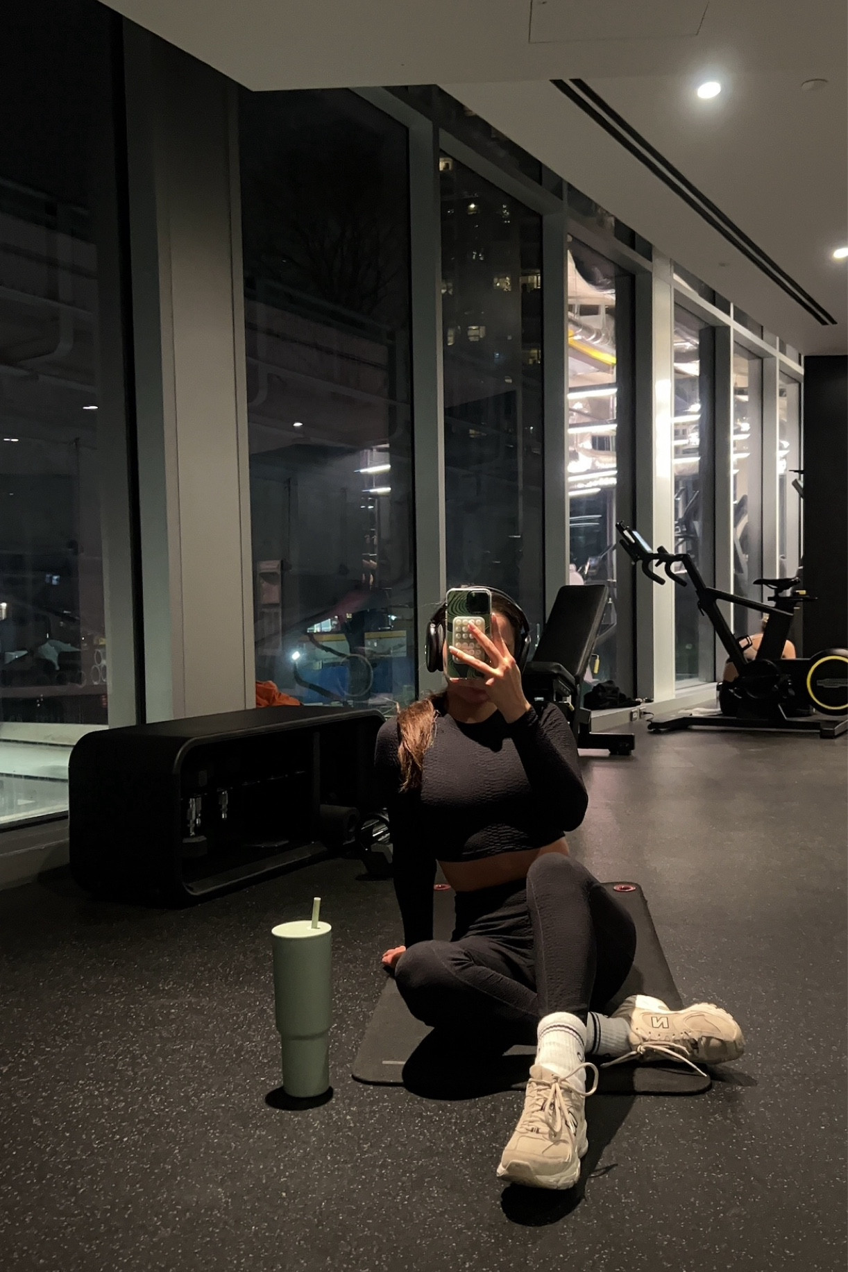 all black outfit for winter classes ✨🤍

#LTKootd #LTKActive #LTKfitnessgoals