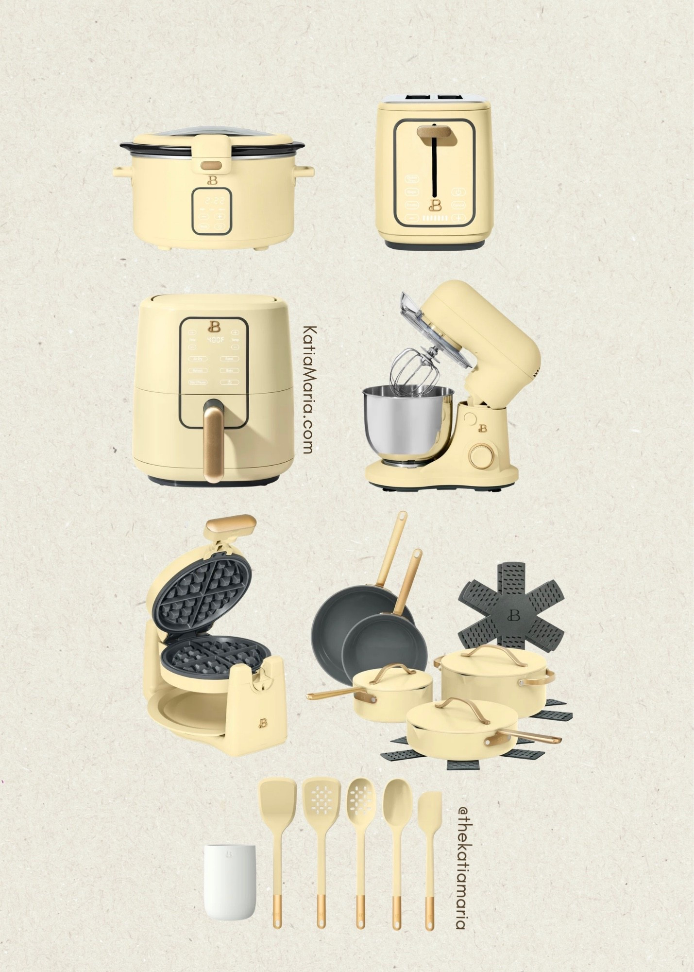 Buttercream kitchen appliances and tools 

#LTKfoodie #LTKHome