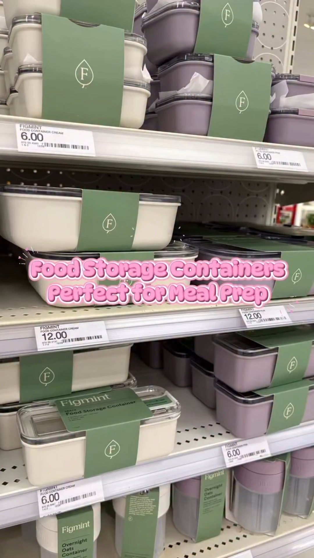 Are your meal prepping this year? These NEW Figmint Food Storage containers at Target are perfect! Whether you’re eating at home or on the go. They even have a cute little overnight oats jar and a snack cup with topping compartment for yogurt.👏

These are dishwasher safe 🙌and bpa free.

Follow and Comment PREP for a link!

You can also shop these food storage pieces though the @shopltk app which is linked in my profile!

#foodstorage #mealprep #mealprepmadeeasy #targethomefinds