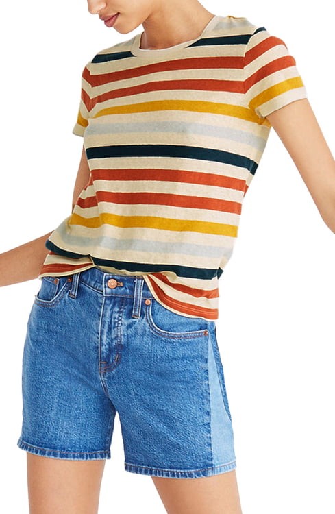 Madewell Lo-Fi Shrunken Tee | Nordstrom