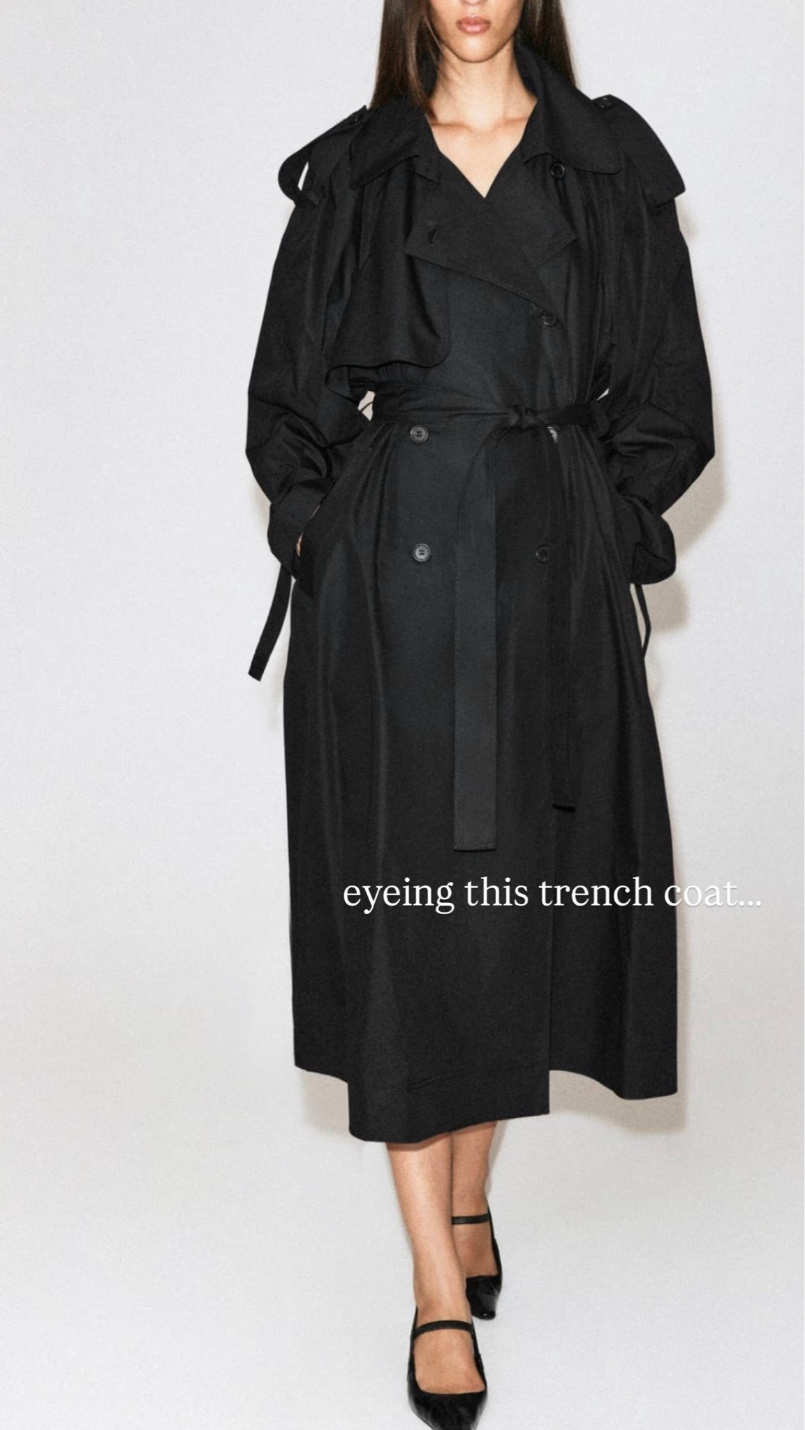 How good is this trench coat?! Also avaialable in light khaki #stylinbyaylin #aylin

#LTKSeasonal