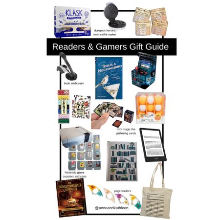 Reader & Gamer Gift Guide 2022

#LTKHoliday #LTKSeasonal