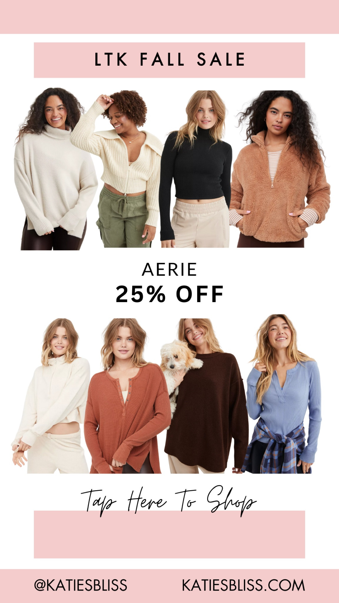 LtK day fall sale ✨ Aerie: 25% off



#LTKSale #LTKsalealert #LTKfindsunder100
