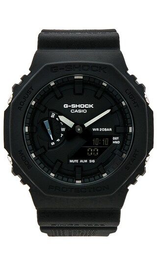 GA2100 40th Anniversary Remastered Watch in Black | Revolve Clothing (Global)
