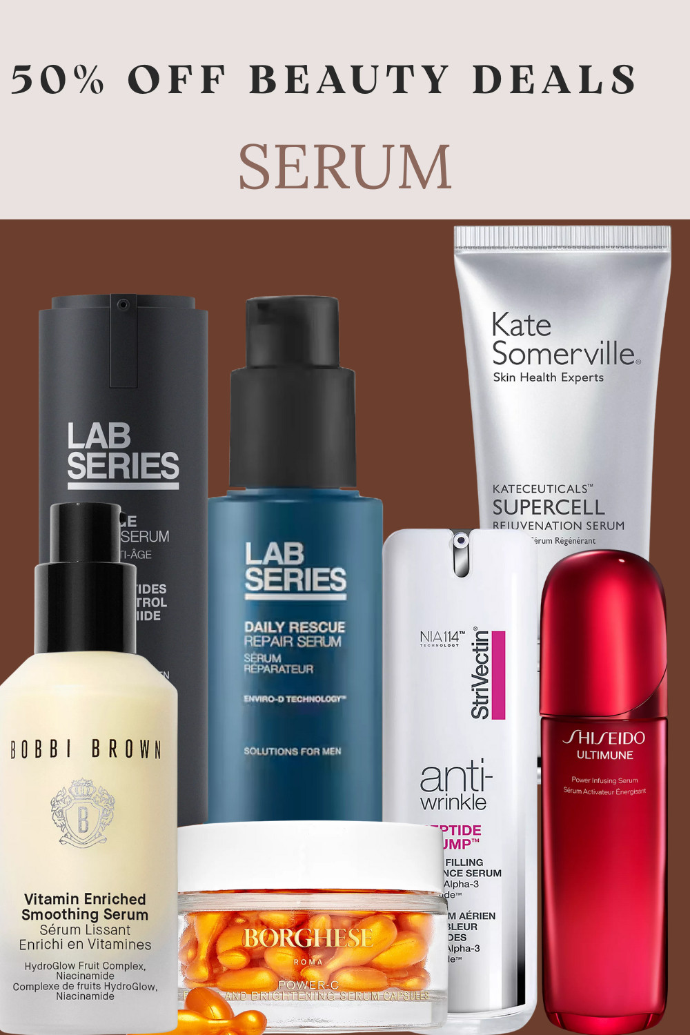 50% off serums today during Macy’s 7 Days of Deals. Easy skincare wins.

#Macys #7DaysOfDeals #GreatSkin #SkincareDeals #BeautyDeals #LTKBeauty #SkincareEssentials 

 #LTKselfcare #LTKSaleAlert #LTKBeauty