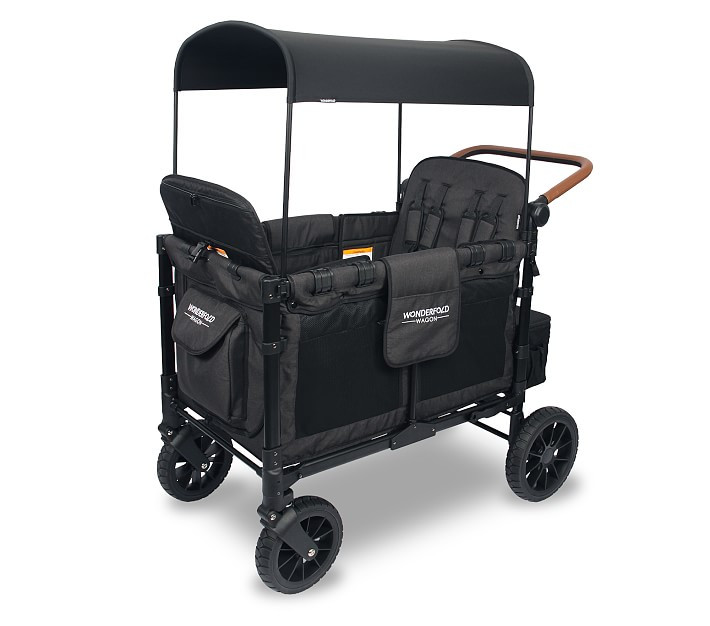 Wonderfold W4 Luxe Multifunctional Quad Stroller Wagon | Pottery Barn Kids
