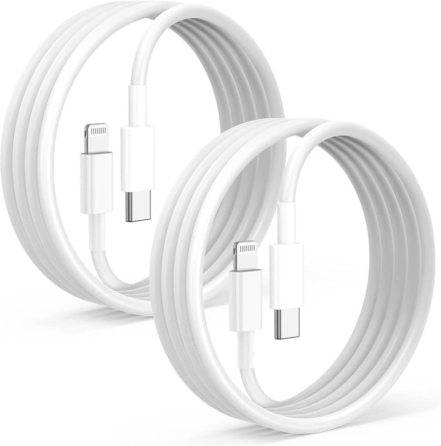 2Pack for iPhone14/13/12 Fast Charger Cable 6ft [Apple MFi Certified], USB Type C to Lightning Ca... | Amazon (US)