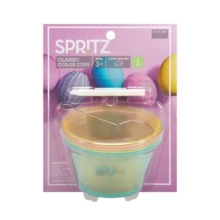 Basic Easter Color Cups and Decorating Kit 12pc - Spritz™ | Target