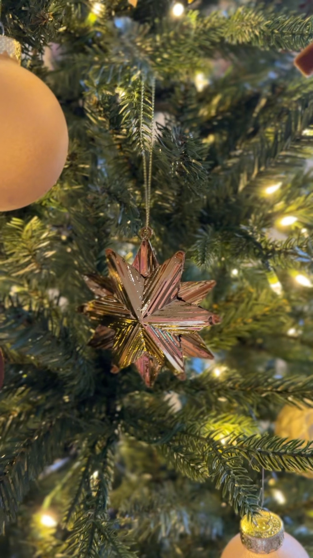 gold stars & velvet bows & ornaments for the Christmas tree

#LTKHoliday #LTKHome #LTKSeasonal