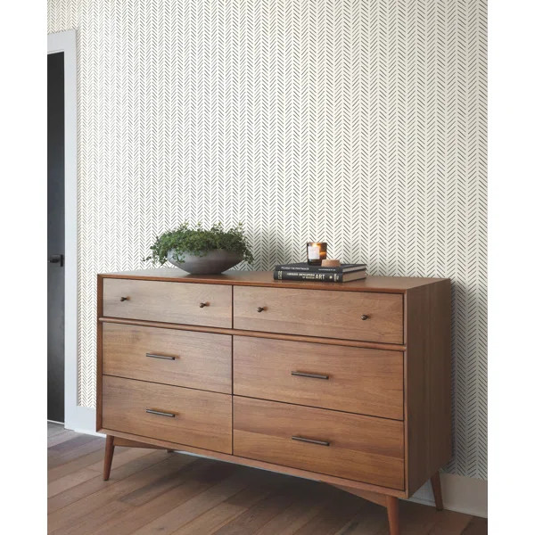 Magnolia Home Pick-Up Sticks Peel and Stick Wallpaper | Wayfair North America
