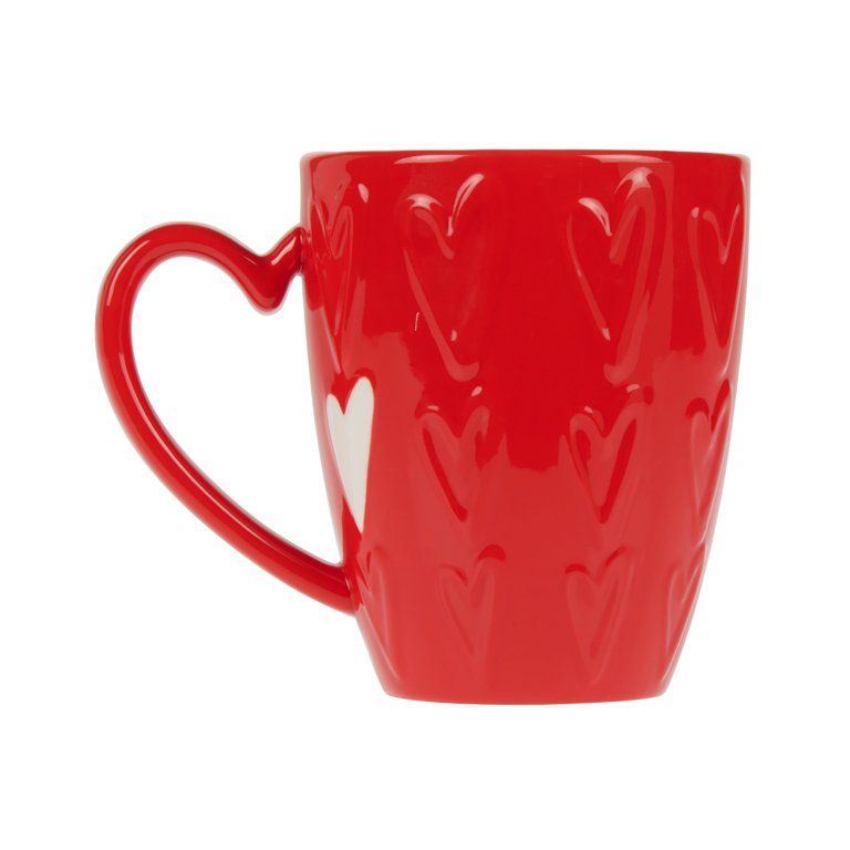 Way To Celebrate Valentine's Day Red Heart Mug | Walmart (US)
