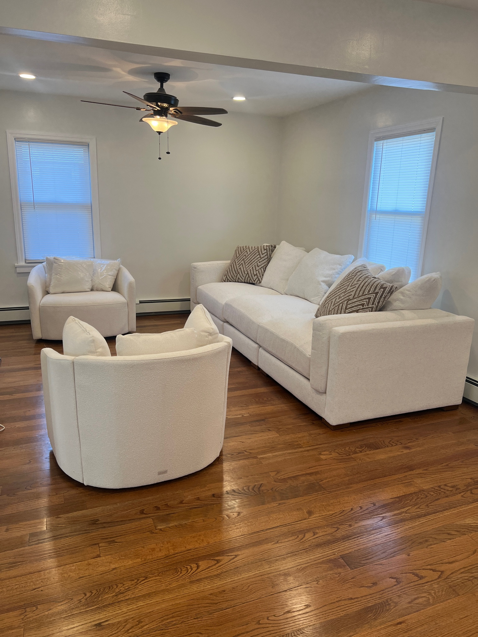 Living room sectional and accent chairs 

#LTKHome