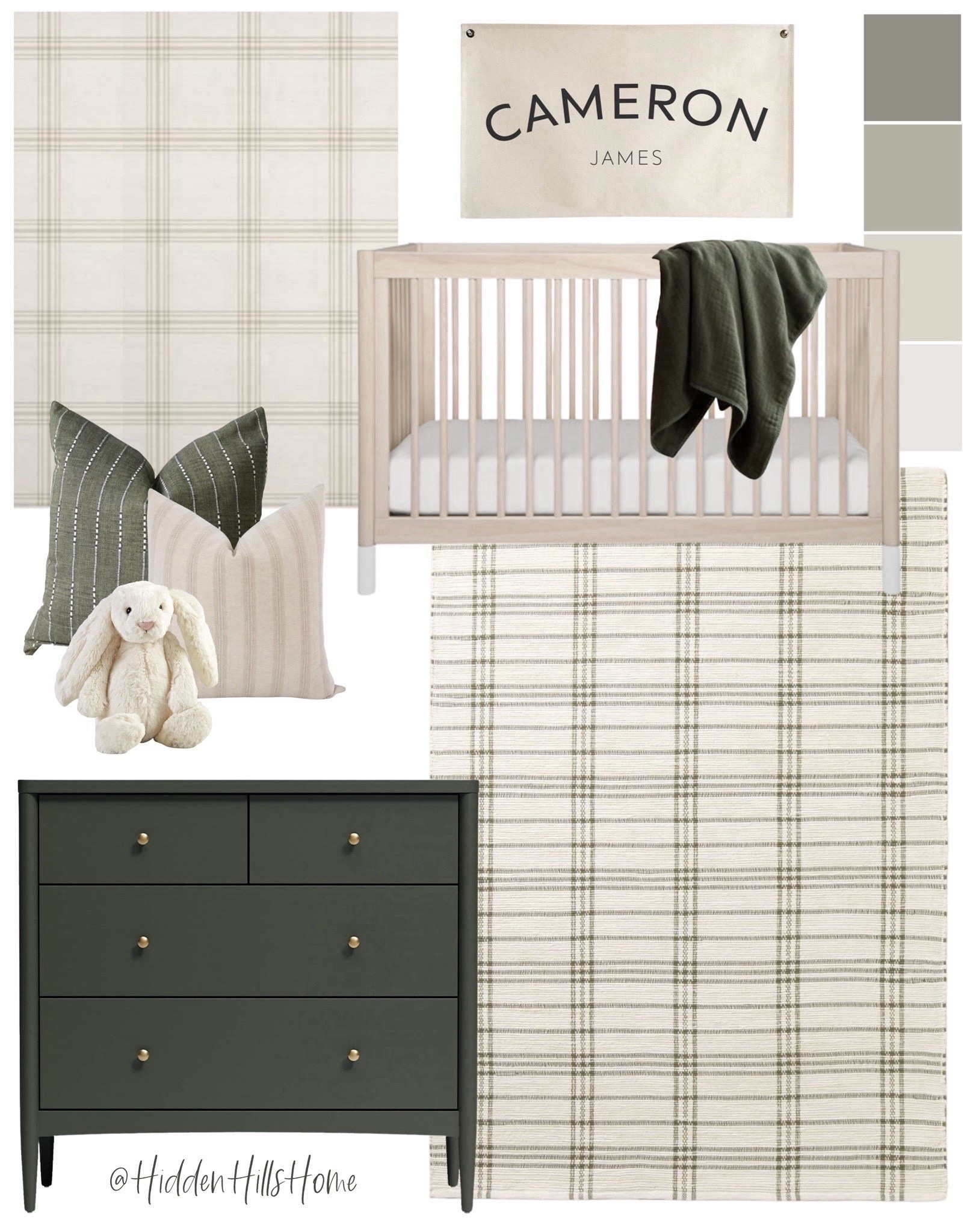 Neutral and green boys nursery mood board, modern transitional boys nursery design inspiration #boys #babyroom



#LTKSaleAlert #LTKHome #LTKBaby