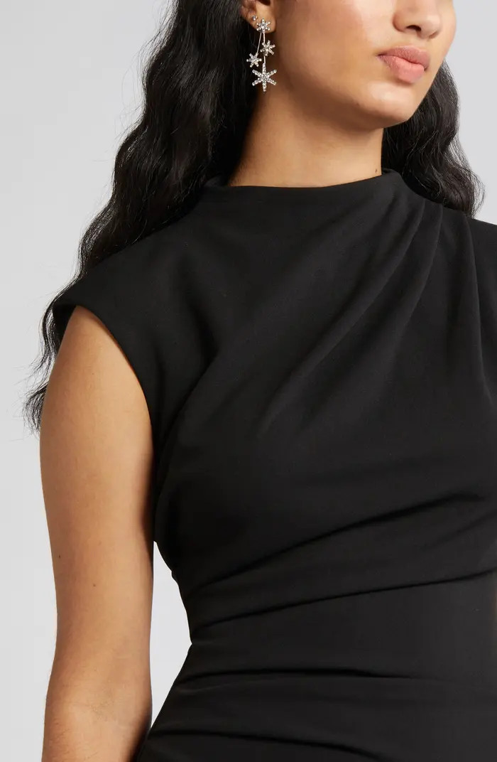 Dida Funnel Neck Cocktail Dress | Nordstrom