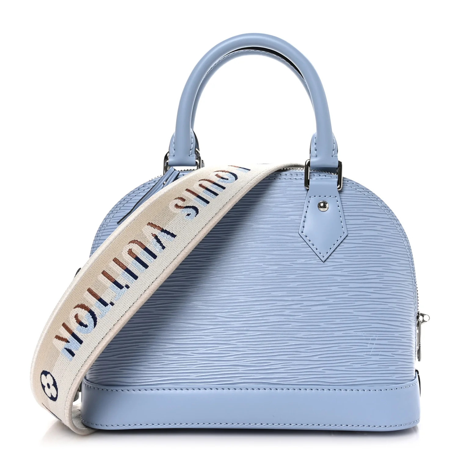 Epi Jacquard Alma BB Bleu Nuage | FASHIONPHILE (US)